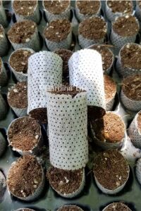 Paper Pot Tohum Ve Çelik Çimlendirme, Köklendirme Toprağı (50 Adet) - 1