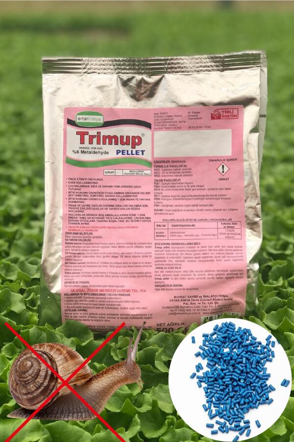Salyangoz , Sümüklü Böcek Için Hazır Yem 500 Gr Pellet - 1